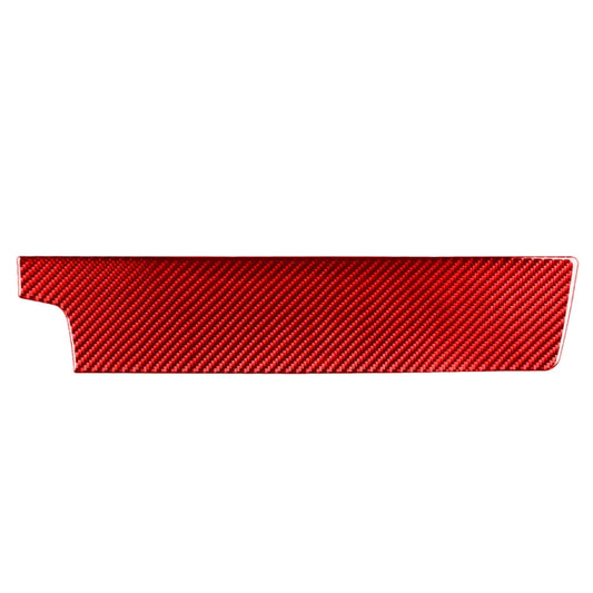 Car Carbon Fiber Passenger Center Control Panel Decorative Sticker for Toyota RAV4 2006-2013, Left Drive (Red) - Car Interior Mouldings by buy2fix | Online Shopping UK | buy2fix