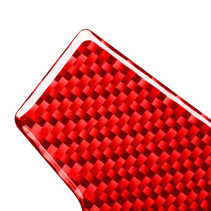 Car Carbon Fiber Passenger Center Control Panel Decorative Sticker for Toyota RAV4 2006-2013, Left Drive (Red) - Car Interior Mouldings by buy2fix | Online Shopping UK | buy2fix