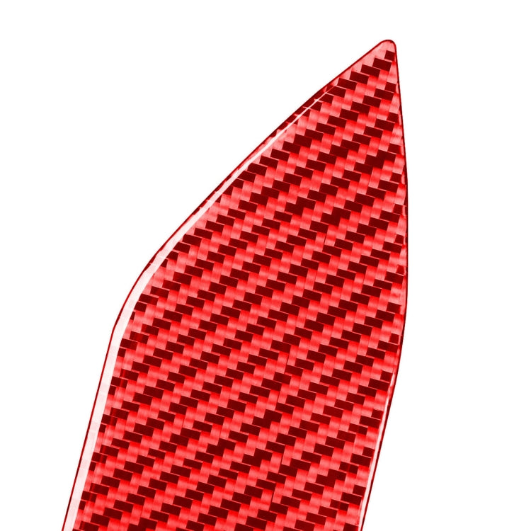 Car Carbon Fiber Warning Light Switch Panel Decorative Sticker for Toyota RAV4 2006-2013, Left and Right Drive (Red) - Car Interior Mouldings by buy2fix | Online Shopping UK | buy2fix