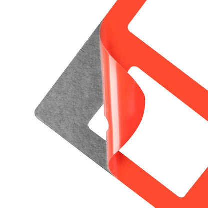 Car Carbon Fiber Rear Mirror Adjustment Switch Frame Decorative Sticker for Toyota RAV4 2006-2013, Left Drive (Red) - Car Interior Mouldings by buy2fix | Online Shopping UK | buy2fix