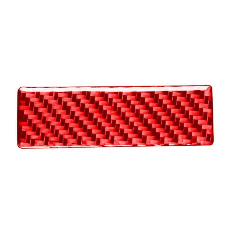 Car Carbon Fiber Headlight Switch Gasket Decorative Sticker for Toyota RAV4 2006-2013, Left and Right Drive (Red) - Car Interior Mouldings by buy2fix | Online Shopping UK | buy2fix