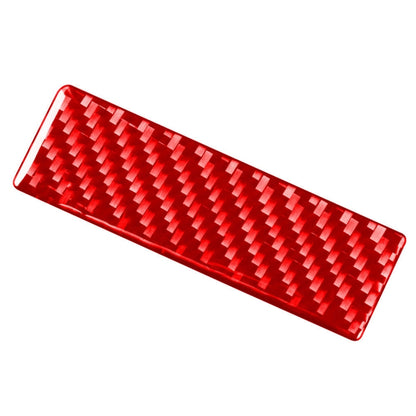 Car Carbon Fiber Headlight Switch Gasket Decorative Sticker for Toyota RAV4 2006-2013, Left and Right Drive (Red) - Car Interior Mouldings by buy2fix | Online Shopping UK | buy2fix