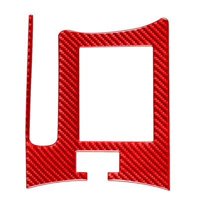 Car Carbon Fiber Handbrake Panel Decorative Sticker for Toyota RAV4 2006-2013, Left Drive (Red) - Car Interior Mouldings by buy2fix | Online Shopping UK | buy2fix