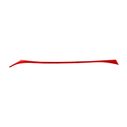 Car Carbon Fiber Dashboard Right Side Decorative Sticker for Infiniti Q50 2014-2020, Left Drive(Red) - Car Interior Mouldings by buy2fix | Online Shopping UK | buy2fix