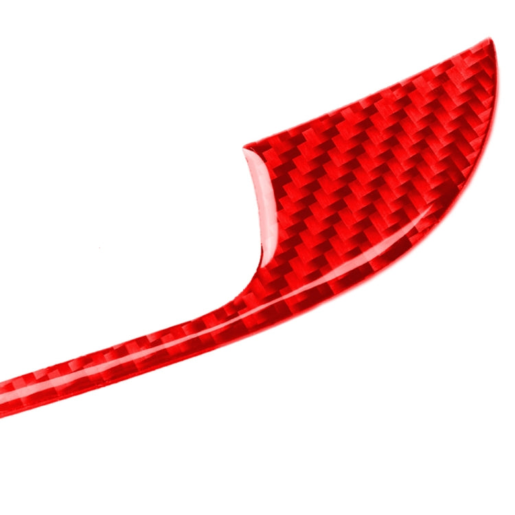 Car Carbon Fiber Armrest Box Decorative Sticker for Infiniti Q50 2014-2020, Left and Right Drive(Red) - Car Interior Mouldings by buy2fix | Online Shopping UK | buy2fix