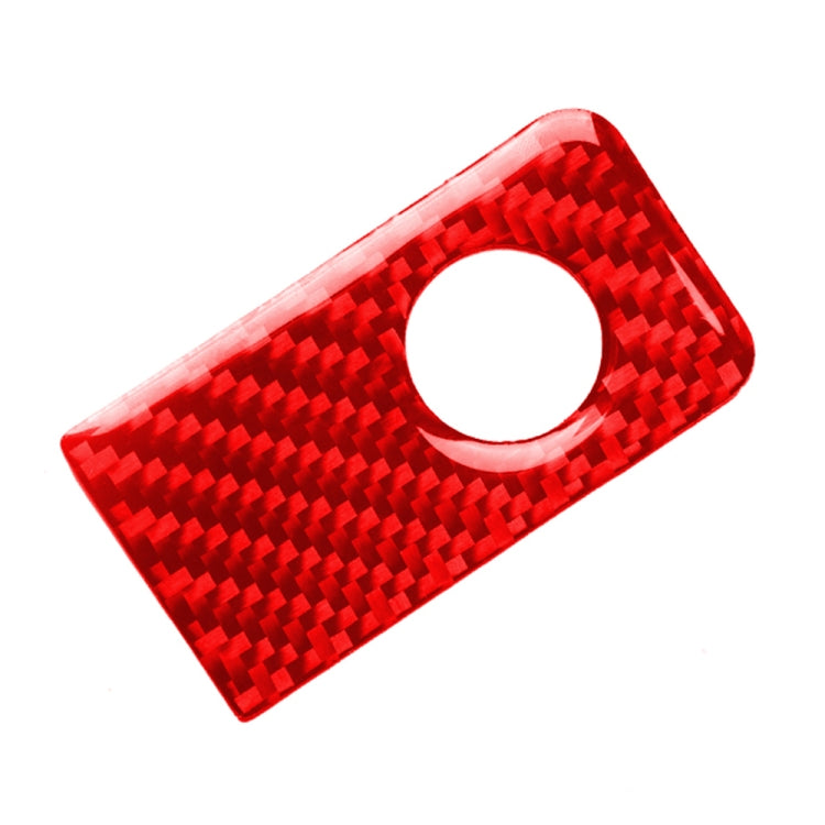 Car Carbon Fiber Front Passenger Seat Handle Box Decorative Sticker for Infiniti Q50 2014-2020, Left Drive(Red) - Car Interior Mouldings by buy2fix | Online Shopping UK | buy2fix