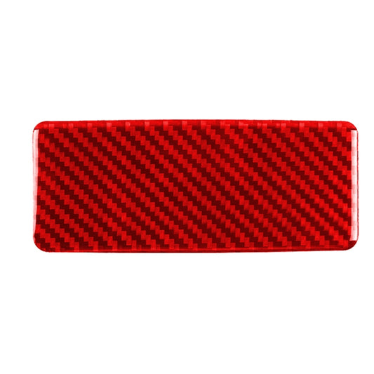 Car Carbon Fiber Rear Ashtray Panel Decorative Sticker for Infiniti Q50 2014-2020, Left and Right Drive(Red) - Car Interior Mouldings by buy2fix | Online Shopping UK | buy2fix