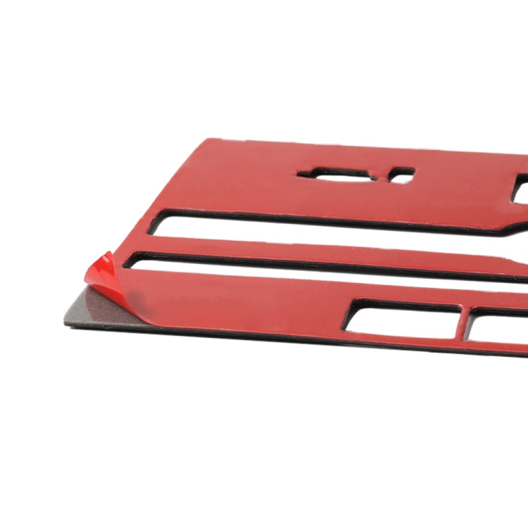 Car Carbon Fiber B Style CD Console Panel Decorative Sticker for Infiniti Q50 2014-2020, Left Drive(Red) - Car Interior Mouldings by buy2fix | Online Shopping UK | buy2fix
