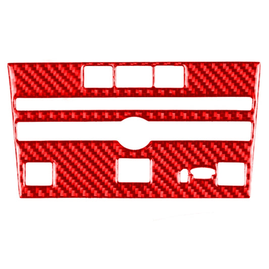 Car Carbon Fiber A Style CD Console Panel Decorative Sticker for Infiniti Q50 2014-2020, Right Drive(Red) - Car Interior Mouldings by buy2fix | Online Shopping UK | buy2fix