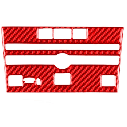 Car Carbon Fiber A Style CD Console Panel Decorative Sticker for Infiniti Q50 2014-2020, Left Drive(Red) - Car Interior Mouldings by buy2fix | Online Shopping UK | buy2fix