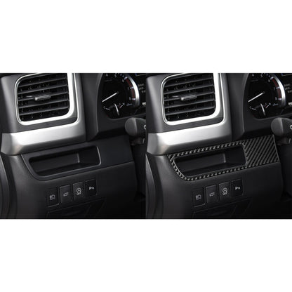 Car Carbon Fiber Driver Card Slot Panel Decorative Sticker for Toyota Highlander 2014-2019, Left Drive - Car Interior Mouldings by buy2fix | Online Shopping UK | buy2fix