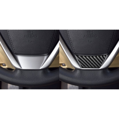Car Carbon Fiber Steering Wheel Decorative Sticker for Toyota Highlander 2014-2019, Left Drive - Car Interior Mouldings by buy2fix | Online Shopping UK | buy2fix