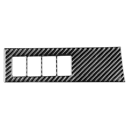 Car Carbon Fiber Headlight Adjustment Switch Panel Decorative Sticker for Toyota Highlander 2014-2019, Left Drive - Car Interior Mouldings by buy2fix | Online Shopping UK | buy2fix