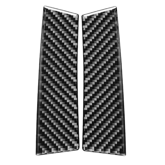 Car Carbon Fiber A-pillar Decorative Sticker for Toyota Highlander 2014-2019, Left Drive - Car Interior Mouldings by buy2fix | Online Shopping UK | buy2fix