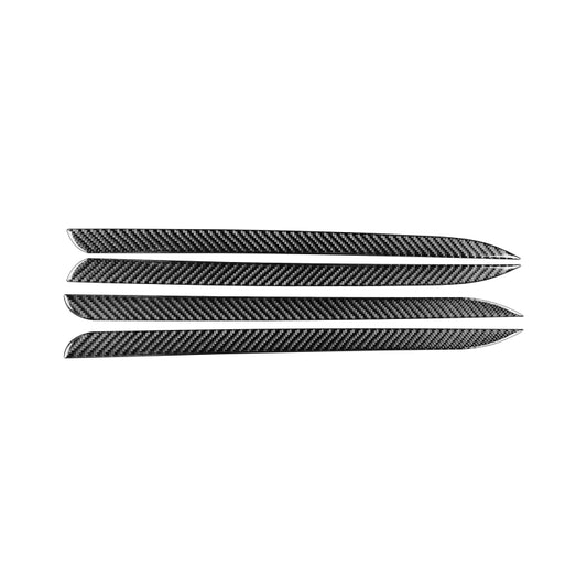 Car Carbon Fiber Door Trim Decorative Strip for Toyota Highlander 2014-2019, Left Drive - Car Interior Mouldings by buy2fix | Online Shopping UK | buy2fix