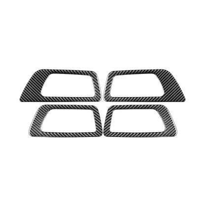 Car Carbon Fiber Inside Door Handle Panel Decorative Sticker for Toyota Highlander 2014-2019, Left Drive - Car Interior Mouldings by buy2fix | Online Shopping UK | buy2fix