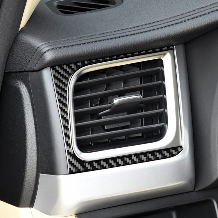 Car Carbon Fiber Side Air Outlet Decorative Sticker for Toyota Highlander 2014-2019, Left Drive - Car Interior Mouldings by buy2fix | Online Shopping UK | buy2fix