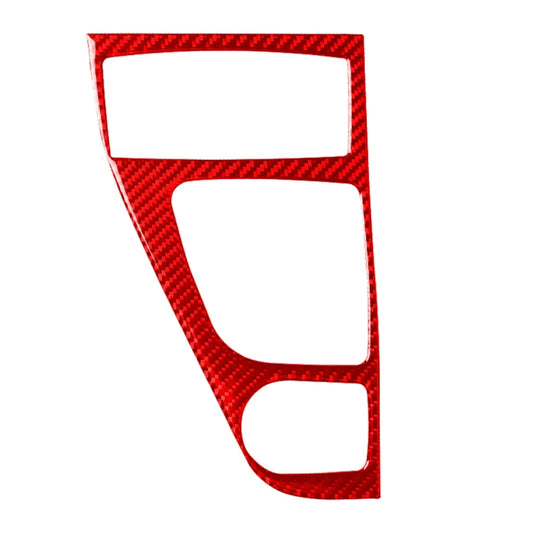 Car Carbon Fiber Gear Panel Decorative Sticker for Infiniti Q50 2014-2020, Right Drive (Red) - Steering Wheel Accessories by buy2fix | Online Shopping UK | buy2fix