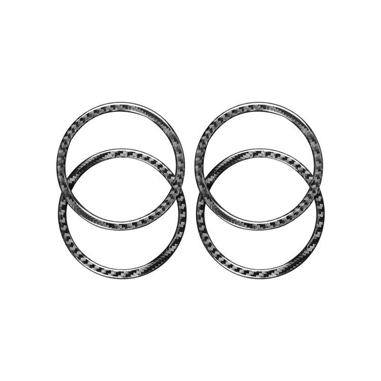 Car Door Horn Ring Decorative Sticker for BMW F52 1 Series Sedan 2017-2019, Left Drive by buy2fix