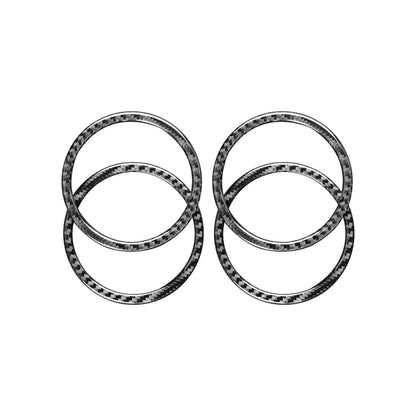 Car Door Horn Ring Decorative Sticker for BMW F52 1 Series Sedan 2017-2019, Left Drive by buy2fix