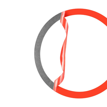 Car Door Horn Ring Decorative Sticker for BMW F52 1 Series Sedan 2017-2019, Left Drive by buy2fix