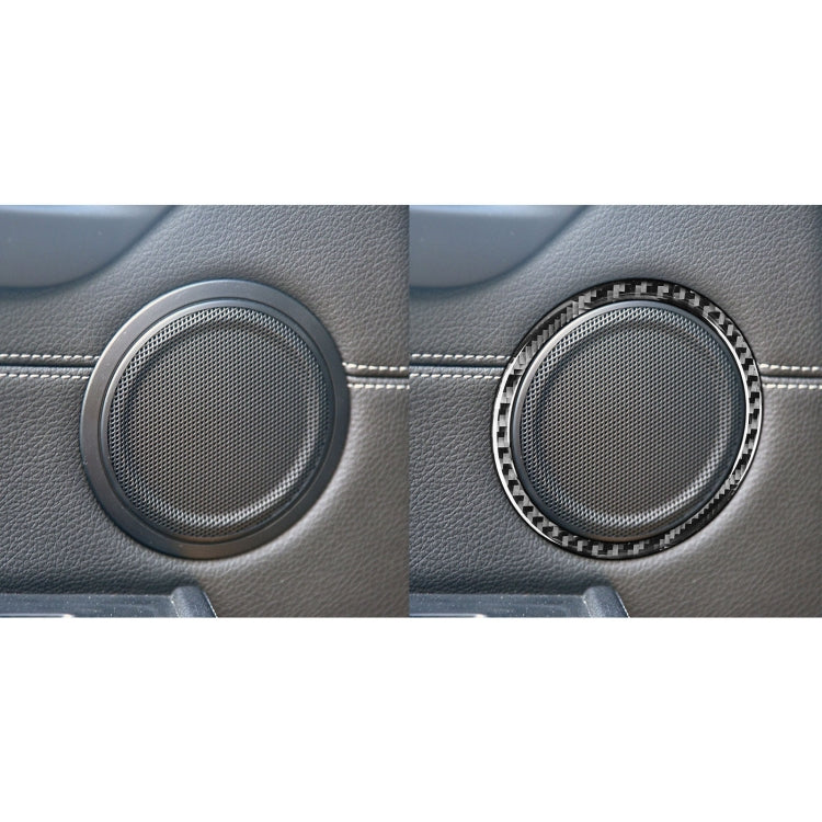 Car Door Horn Ring Decorative Sticker for BMW F52 1 Series Sedan 2017-2019, Left Drive by buy2fix