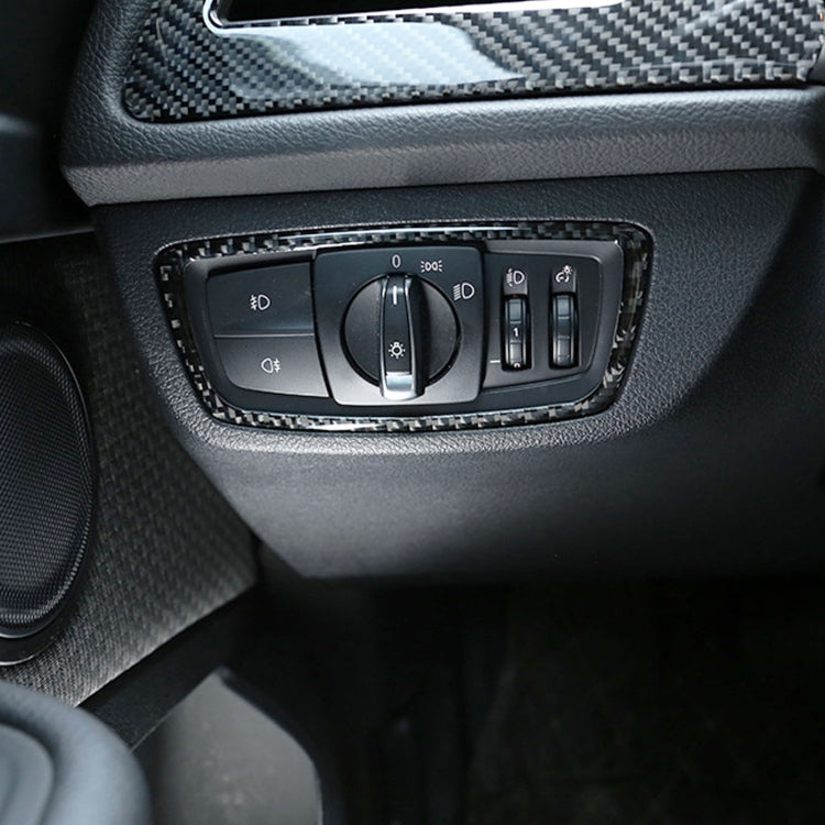 Car Headlight Switch Decorative Sticker for BMW F52 1 Series Sedan 2017-2019, Left Drive by buy2fix