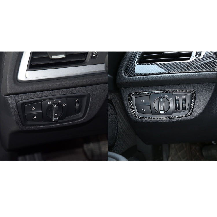 Car Headlight Switch Decorative Sticker for BMW F52 1 Series Sedan 2017-2019, Left Drive by buy2fix