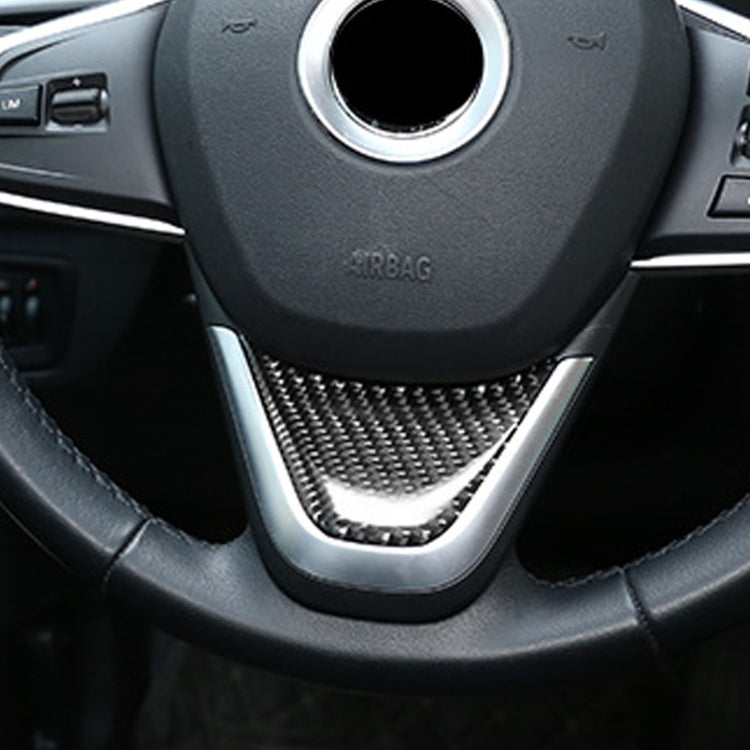 Car Steering Wheel Decorative Sticker for BMW F52 1 Series Sedan 2017-2019, Left Drive by buy2fix