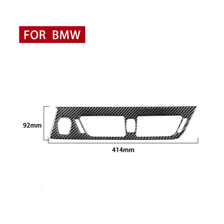 Car Central Control Air Outlet Decorative Sticker for BMW F52 1 Series Sedan 2017-2019, Left Drive by buy2fix