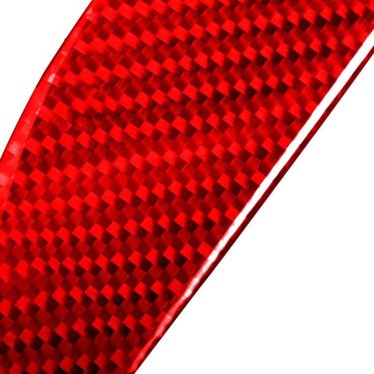 Car Inner Door Bowl Decorative Sticker for Volvo V60 2010-2017, Left and Right Drive (Red) by buy2fix