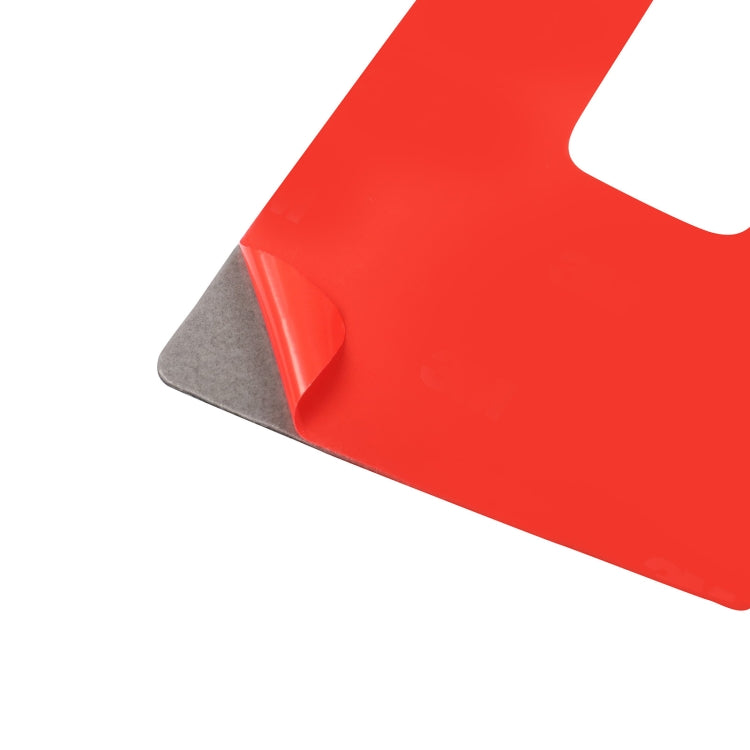 Car Window Lift Button C Decorative Sticker for Volvo V60 2010-2017, Left Drive (Red) by buy2fix