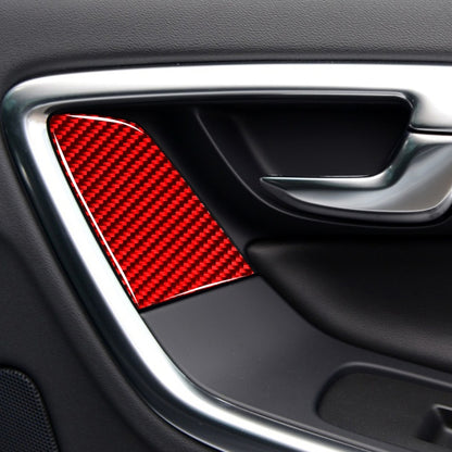 Car Window Lift Button C Decorative Sticker for Volvo V60 2010-2017, Left Drive (Red) by buy2fix