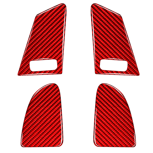 Car Window Lift Button B Decorative Sticker for Volvo V60 2010-2017, Left and Right Drive(Red) by buy2fix