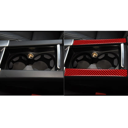 Car Handrail Cup Holder Decorative Sticker for Volvo V60 2010-2017, Left and Right Drive(Red) by buy2fix