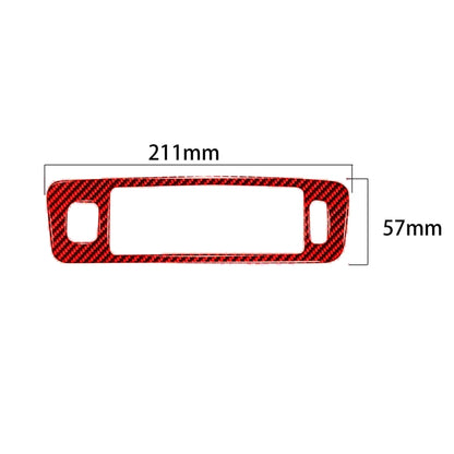 Car Central Control Lower Air Outlet Decorative Sticker for Volvo V60 2010-2017, Right Drive(Red) by buy2fix