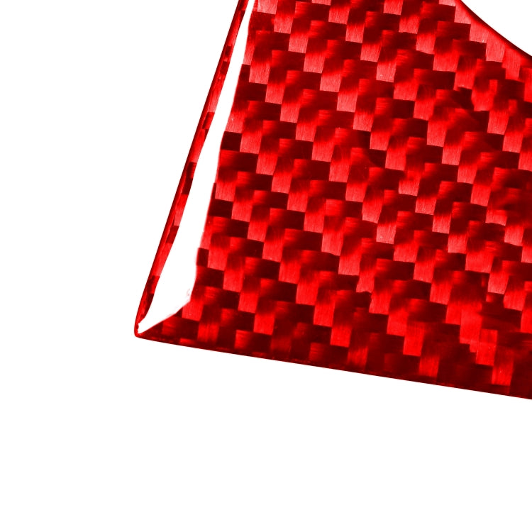 Car Central Control Lower Air Outlet Decorative Sticker for Volvo V60 2010-2017, Left Drive(Red) by buy2fix