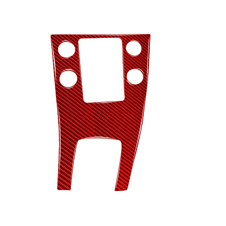 Car Carbon Fiber Central Control Panel Decorative Sticker for Volvo V60 2010-2017, Right Drive(Red) by buy2fix