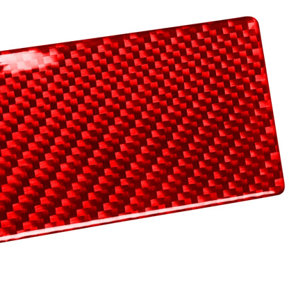 Car Carbon Fiber Central Control Panel Decorative Sticker for Volvo V60 2010-2017, Right Drive(Red) by buy2fix