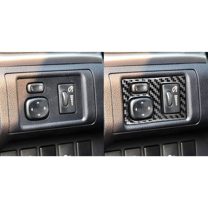 Car Carbon Fiber Dashboard Adjustment Frame Decorative Sticker for Lexus CT 2011-2017, Right Drive by buy2fix