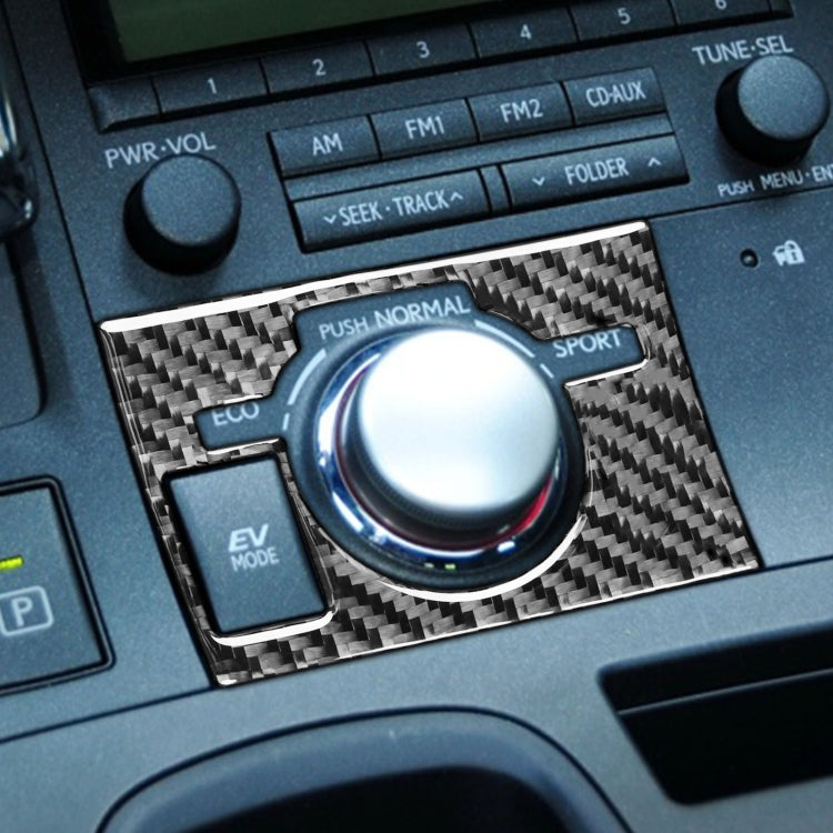 Car Control Panel Low-level Configuration Decorative Sticker for Lexus CT 2011-2017, Right Drive by buy2fix