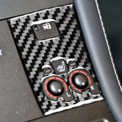 Car Carbon Fiber Sport Mode Panel B Decorative Sticker for Lexus CT 2011-2017, Left and Right Drive by buy2fix