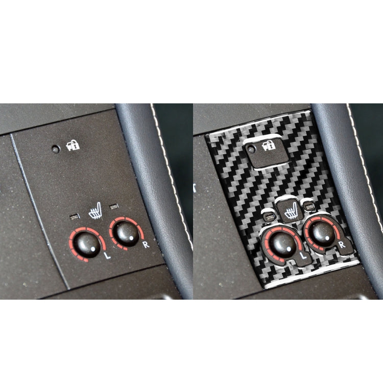 Car Carbon Fiber Sport Mode Panel B Decorative Sticker for Lexus CT 2011-2017, Left and Right Drive by buy2fix