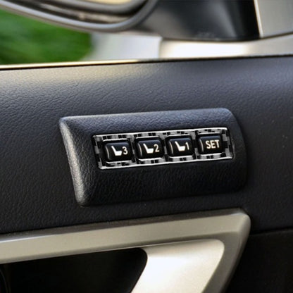 Car Seat Adjustment Panel Decorative Sticker for Lexus CT 2011-2017, Left and Right Drive by buy2fix