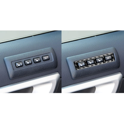 Car Seat Adjustment Panel Decorative Sticker for Lexus CT 2011-2017, Left and Right Drive by buy2fix