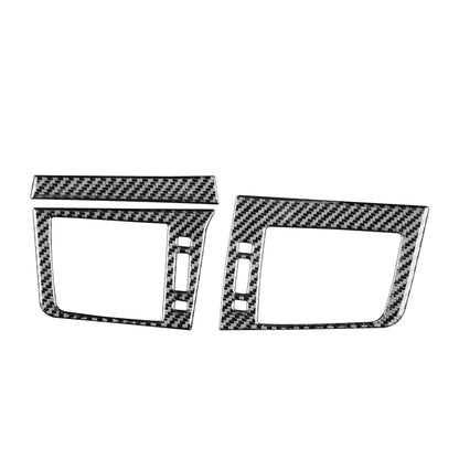 Car Carbon Fiber Left and Right Air Outlet Decorative Sticker for Lexus CT 2011-2017, Right Drive by buy2fix