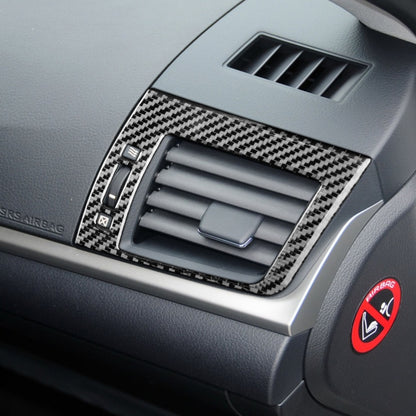 Car Carbon Fiber Left and Right Air Outlet Decorative Sticker for Lexus CT 2011-2017, Right Drive by buy2fix