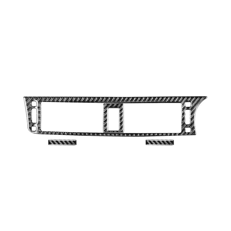 Car Carbon Fiber Central Control Air Outlet Decorative Sticker for Lexus CT 2011-2017, Right Drive by buy2fix