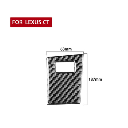 Car Carbon Fiber Sport Mode Panel A Decorative Sticker for Lexus CT 2011-2017, Left and Right Drive by buy2fix