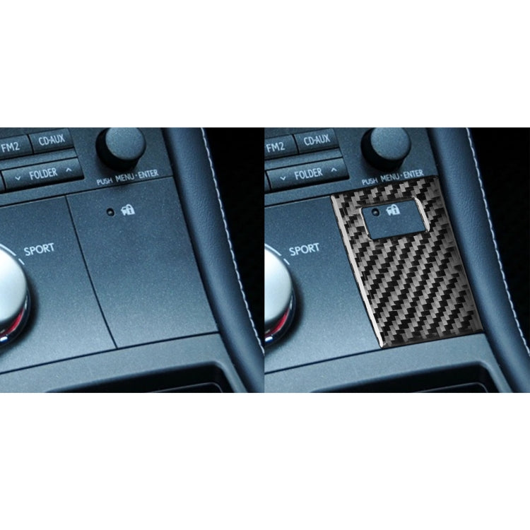 Car Carbon Fiber Sport Mode Panel A Decorative Sticker for Lexus CT 2011-2017, Left and Right Drive by buy2fix